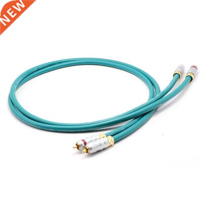 Pair Cradas cross OCC Copper RCA Interconnect Cable Signal L