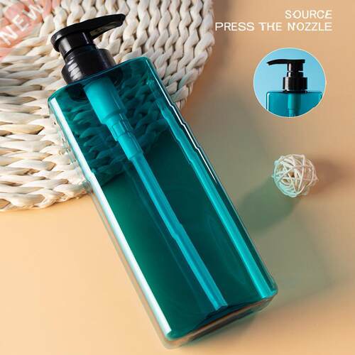 500ml PET Liquid Soap Dispenser Shampoo Shower Gel Lotion