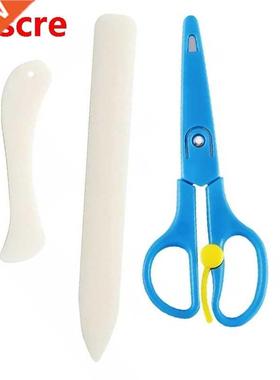 3PCS Real Bone Folder Tool, Origami Paper Creaser Scoring To