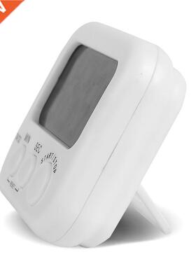 White Mini Electronic Large LCD Digital Kitchen Timer Clock