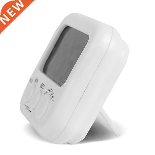 White Mini Electronic Large LCD Digital Kitchen Timer Clock