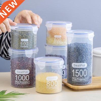 Kitchen Storage Box Sealed Jar Food Container Grain Tank Bot