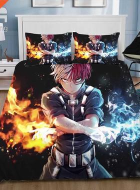 Shoto Todoroki Boku no Hero Academia 3D Bedding Set Printed