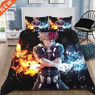 Shoto Todoroki Boku no Hero Academia 3D Bedding Set Printed