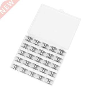 Bobbins Spool Metal Case With 25 Grid Storage Case Box For