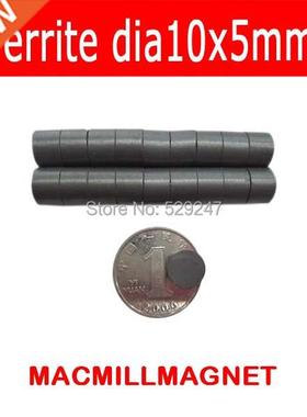 Ferrite magnet, 20pcs/pack, dia10x5mm fridge magnet permanen