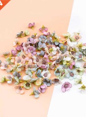 50pcs 2cm Multcolor Dasy Flower Head Mn Slk Artfcal