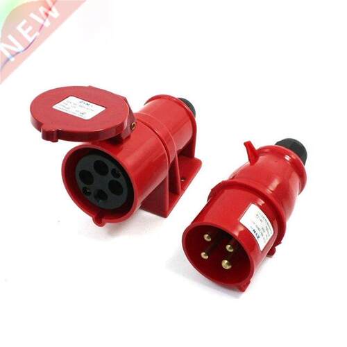 80-415VAC 2A IP44 P+E IEC09-2 Round Pin Industrial Conne
