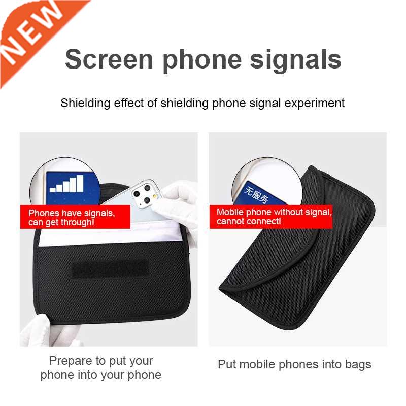 Universal Mobile Phone Anti Radiation Shield Case Storage C