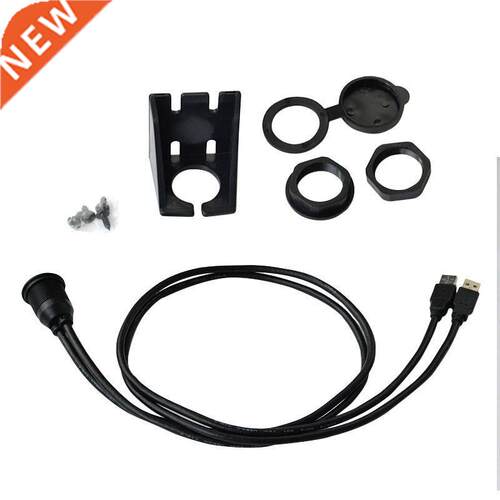 Flush Mount USB Dock Adapter Dashboard Panel 3.0 Port Male t