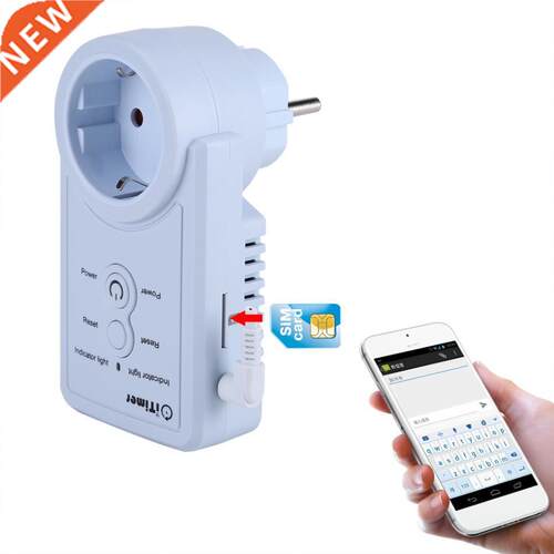 Smart GSM Power Outlet Plug Socket wth Temperature Sensor S