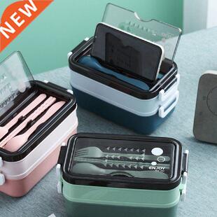 Plstic Lunch Box Bento Box For School Kids Office Worker