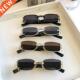 Brand Luxury Square Eyeglasses Meta Vogue Vintage Sunglasses