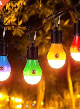 LED Camping Tent Bulb Multicolor Camp Light Portable