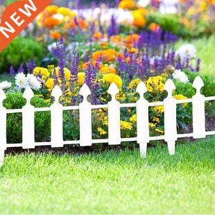 4pcs/set Garden Fence Garden Border Decorative Fence Picket