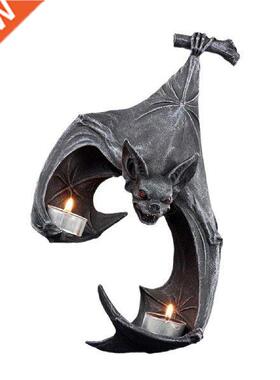 Bat Wall Tealight Holder Resin Candlestick Candle Holder