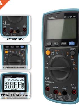 AN860B+ LCD 6000 Counts Digital Multimeter Backlight AC/DC