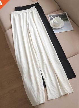 High Quality 2021 Wide-leg Women's Pants High Waist