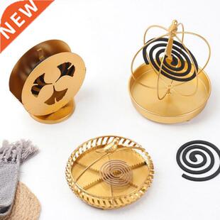 Metal Iron Birdcage Mosquito Coils Holder Insect Repellent R