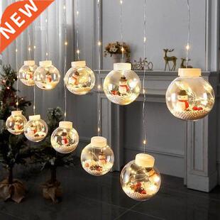 Fairy Light 8 Flashing Modes Non-glaring PVC Chrimas Ball