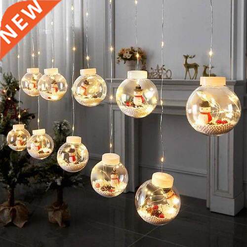 Fairy Light 8 Flashing Modes Non-glaring PVC Chrimas Ball