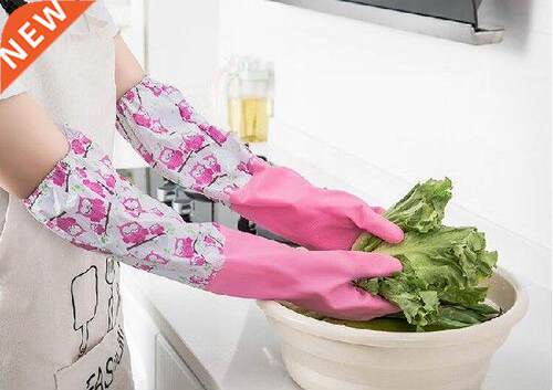 1Pair Gloves Cleaning Wipes Household Kitchen Waterproof