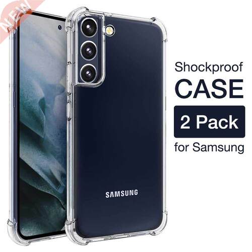 2-Pack Shockproof Case for Samsung Galaxy S22 S21 FE S20 Plu