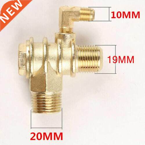 3-Port Check Valve Brass Male-Threaded Workshop Replacement