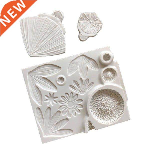 94PF 3 PCS Gum Paste Mold Food Grade Silicone DIY Handmade