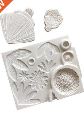 94PF 3 PCS Gum Paste Mold Food Grade Silicone DIY Handmade