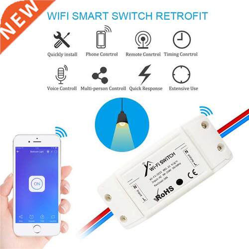 DIY Wi-Fi Smart Light Switch Universal Breaker Timer