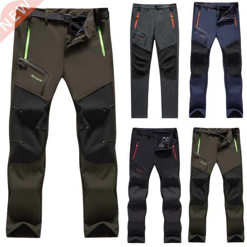 Men's Pants Autumn Winter Outdoor Color Stitching Mountain C