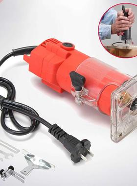 Wood Router Trimmer 6.mm Electric Woodworking Hand Trimmer 0
