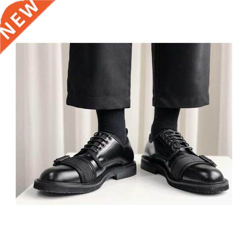 Special Design Young Men ndy Oxfords Lace-up Round Toe Pu Le