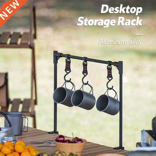 Lightweight Outdoor Folding Camping Shelf Hanging Rack