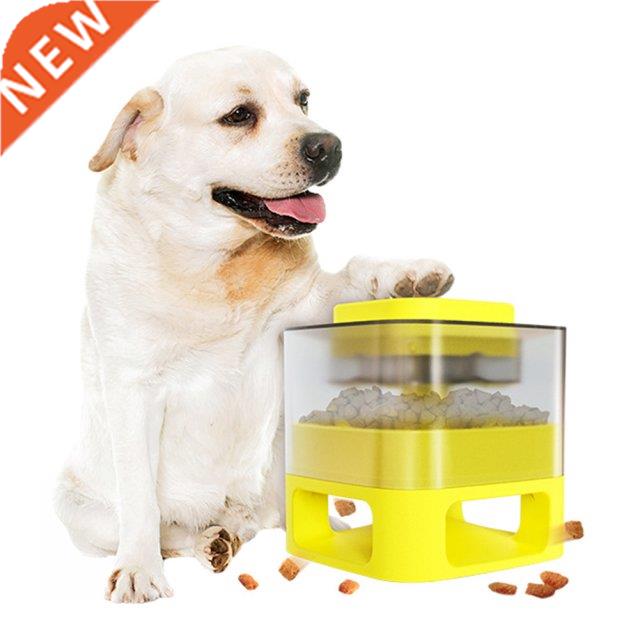 Pet Slow Biting Food Leaking Dispenser Dogs Interactive Game