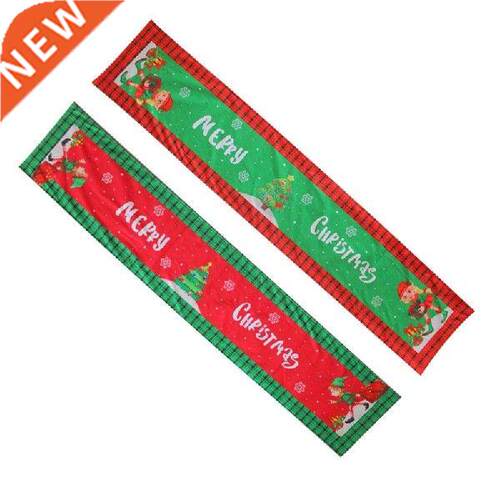 K1MF Taplak Meja Natal Dekorasi Meja Makan Dapur Liburan