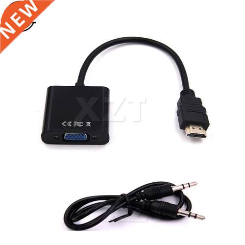Wholesale HDMI VGA Audio Adapter Male to Female 1080p HDTV