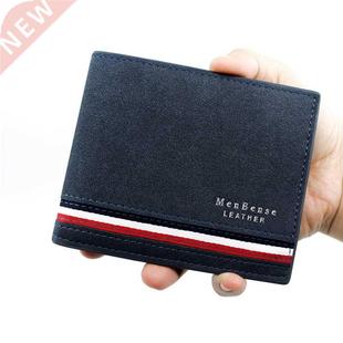 Fashion Leather Wallet Men Luxury Slim Coin Purse Business F