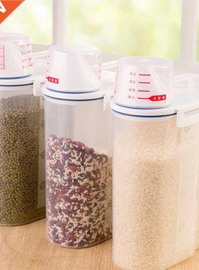 2L Portable Plastic Food Storage Box Container Kitchen Food