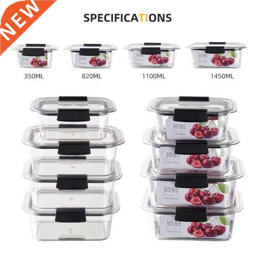 Transparent Food Storage Containers 50-1450ml Refrigerator