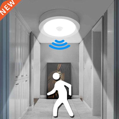 W W W Night light LED Ceiling Lamp With Motion Sensor PIR C