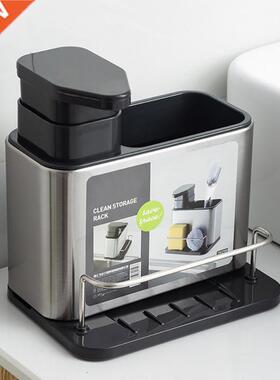 1PC Kitchen Organiser Sink Shelf Kitchen Soap Sponge Rack