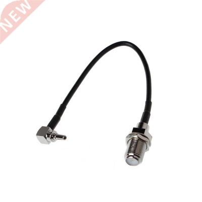 F Female to CRC9 Right Angle Connector RG174 Pigtail Cable 1