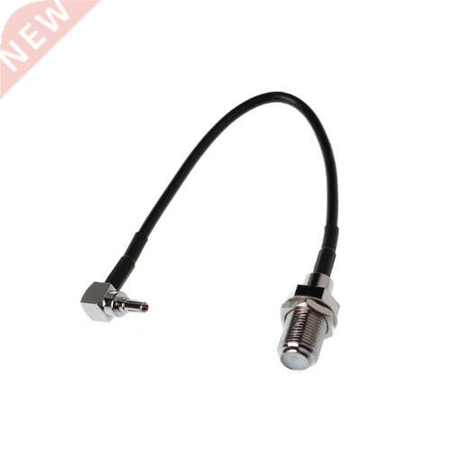 F Female to CRC9 Right Angle Connector RG174 Pigtail Cable 1