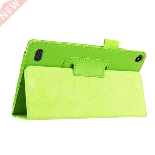 Folio Flip Smart Cover Case Stand Fire 7 Green