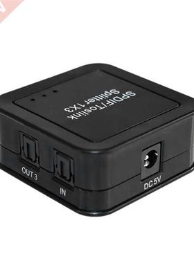 1X Digital Optical Spdif Toslink Audio Splitter with Remote