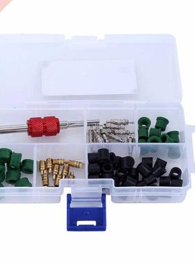 710pcs Valve Cores+50pcs Hose Gaskets+10pc Valves Condition