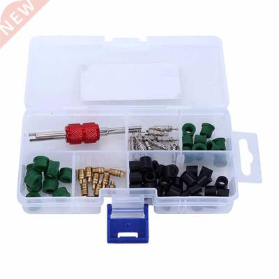 710pcs Valve Cores+50pcs Hose Gaskets+10pc Valves Condition