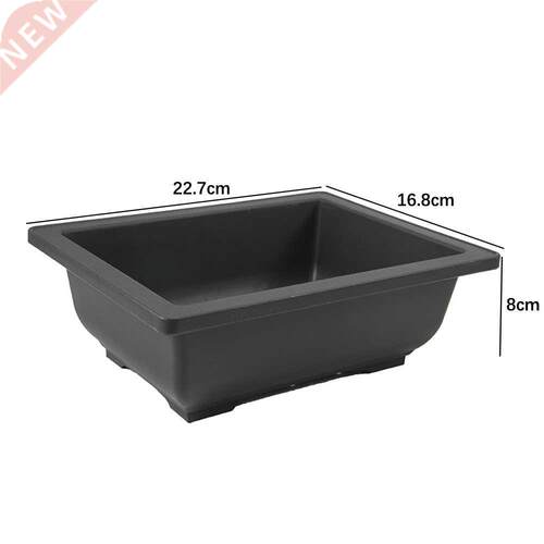 1PC Flower Pot Imitation Plastic Square Pots Flower Bonsai B